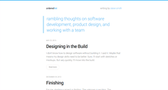 Desktop Screenshot of orderedlist.com